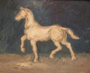 Vincent Van Gogh Plaster Statuette of a Horse oil painting on canvas